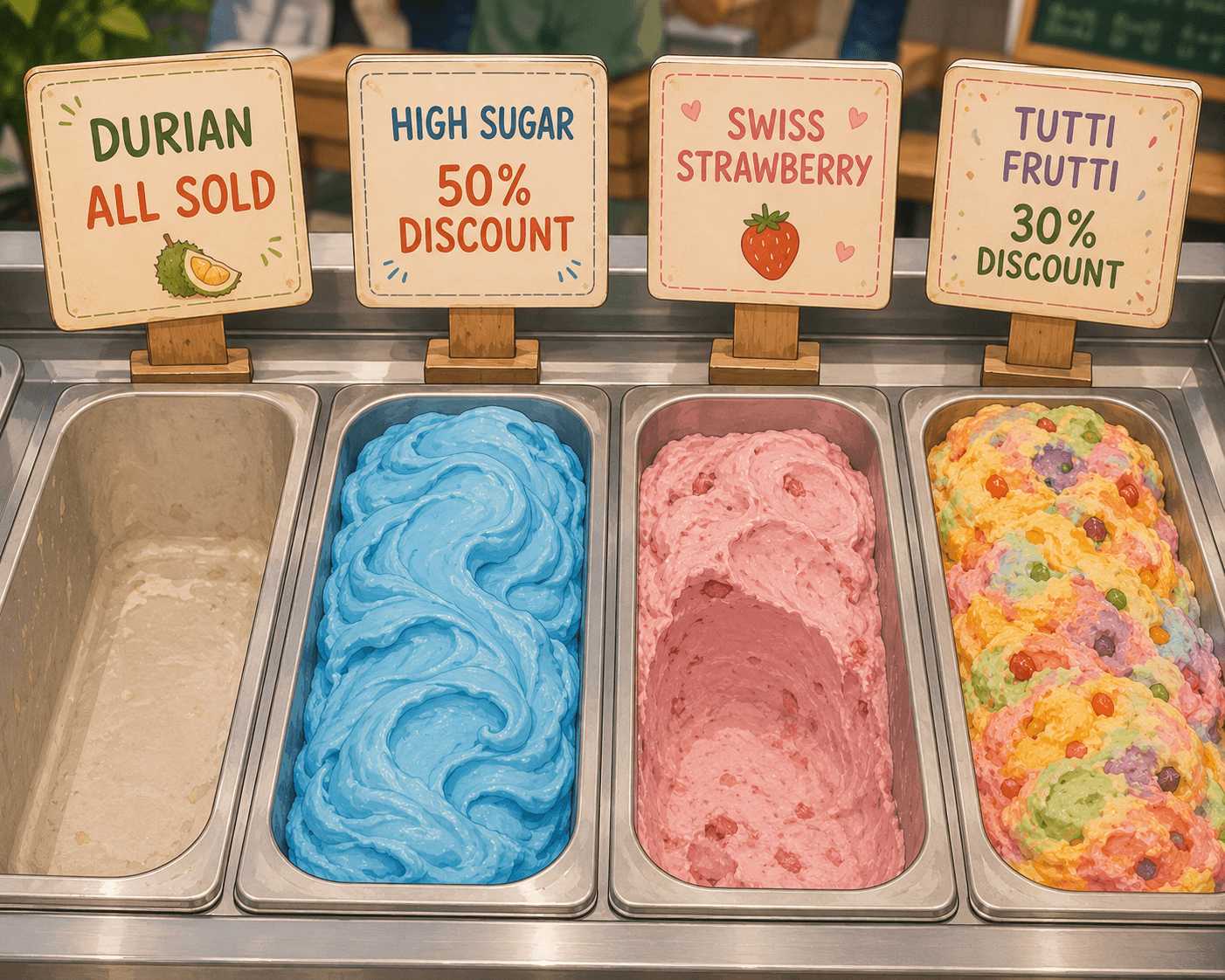 Ice Cream Bins